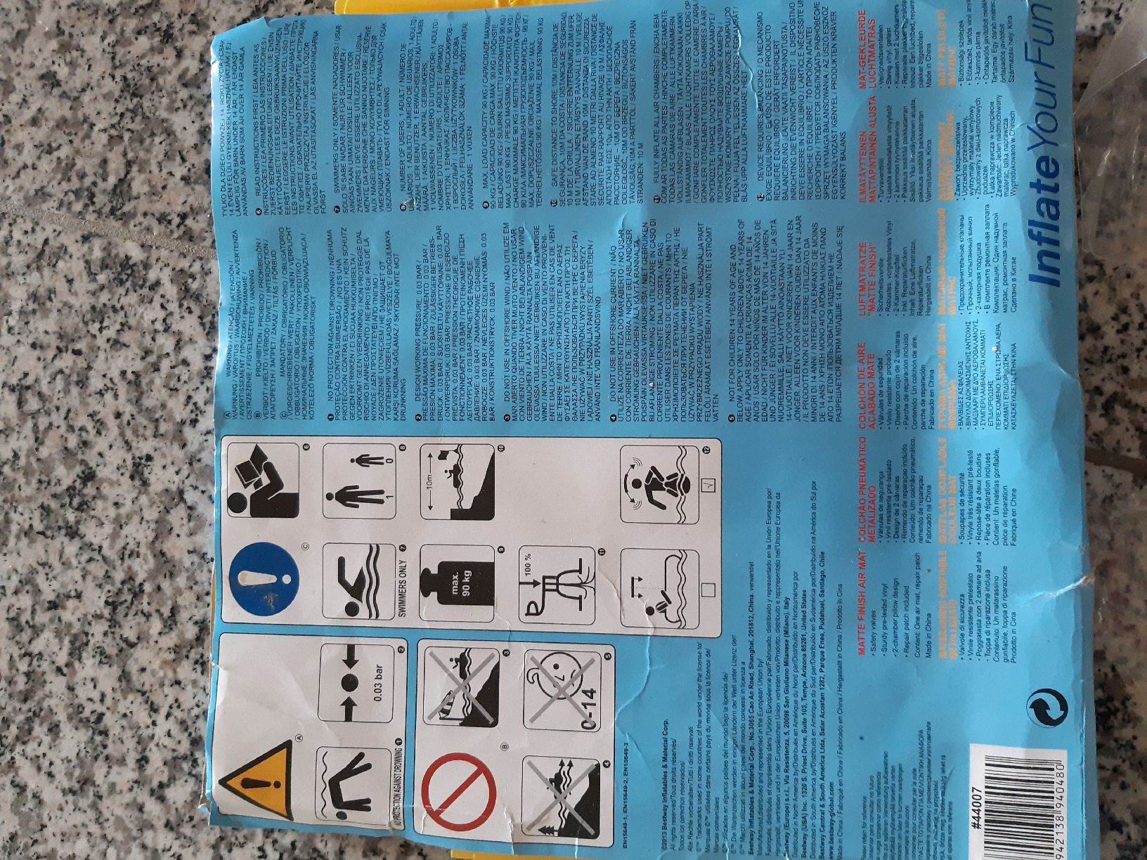 Bestway Piscine: Luftmatratze – Nuovo (secondo la descrizione) da Aarau venduto da crissta 1