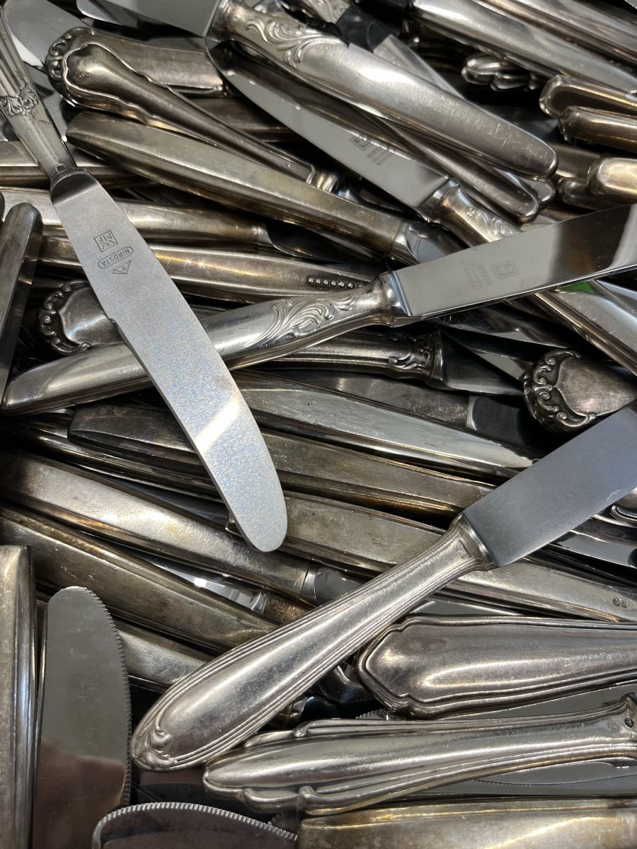 WMF Bestecksets: 25 kg Versilberte Messer 90er / 100 – Gebraucht aus Würenlos von KLG_3TBs 1