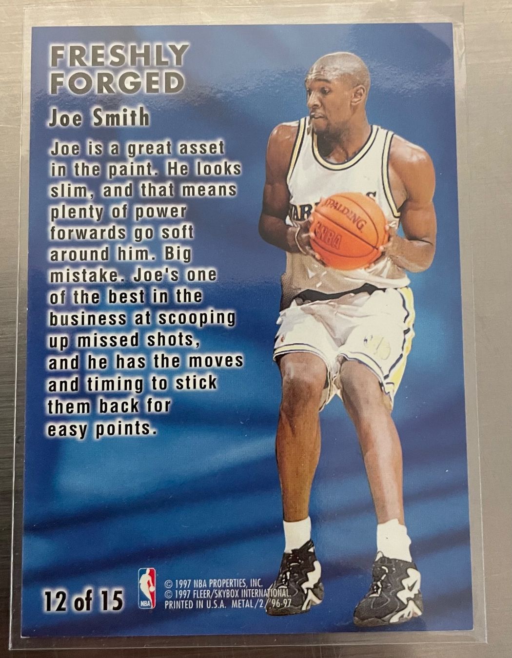Nba Sammelbilder & Trading cards: NBA Joe Smith Freshly Forged Card – Neu (gemäss Beschreibung) aus Muttenz von joba23 1