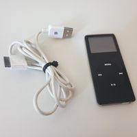 Erste Ipod Nano Schwarz 4GB mit kabel MP3