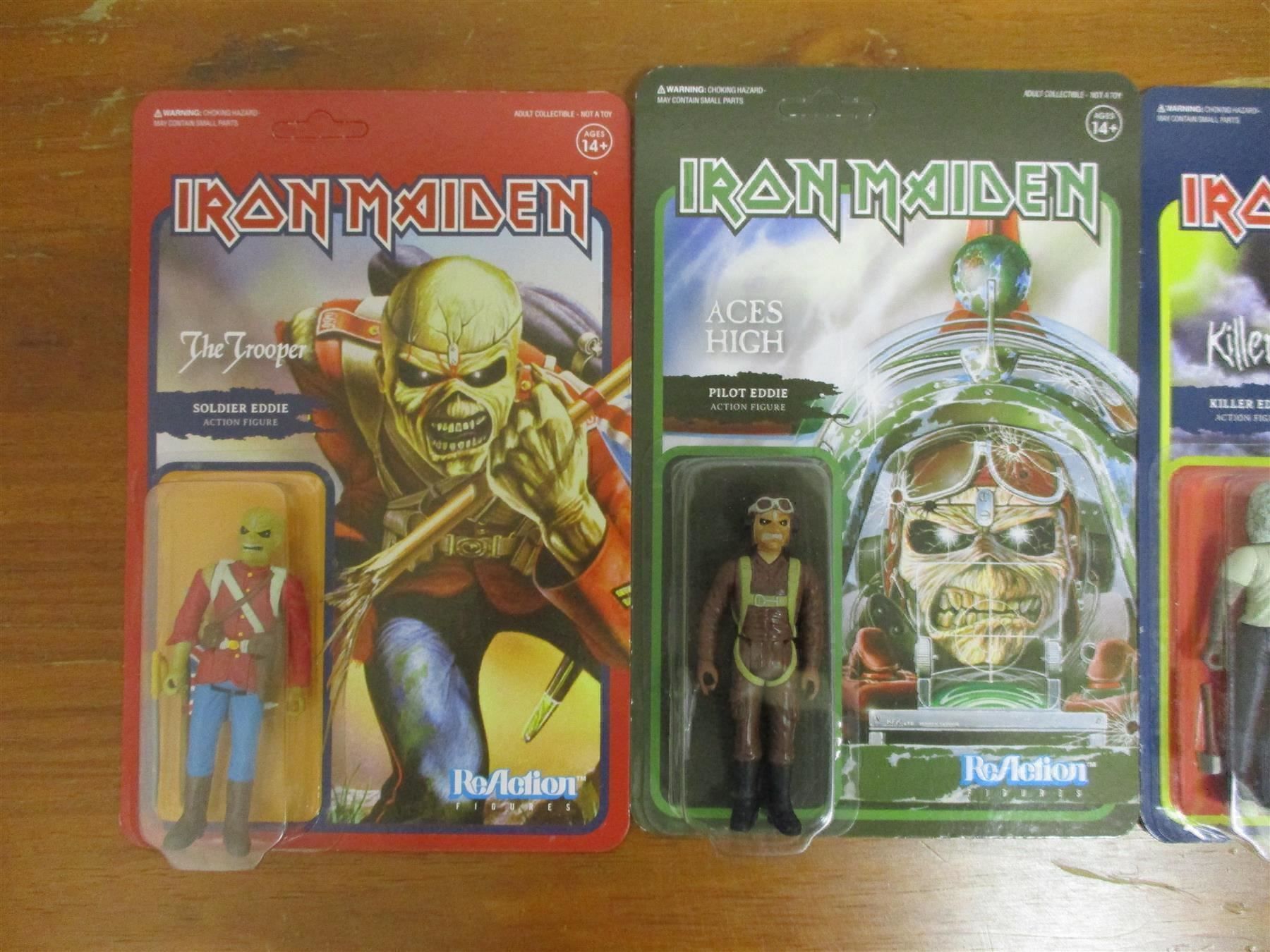 Statuette: Iron Maiden ReAction Actionfiguren – Nuovo e nell'imballaggio originale da Liestal venduto da Disc-Point 1