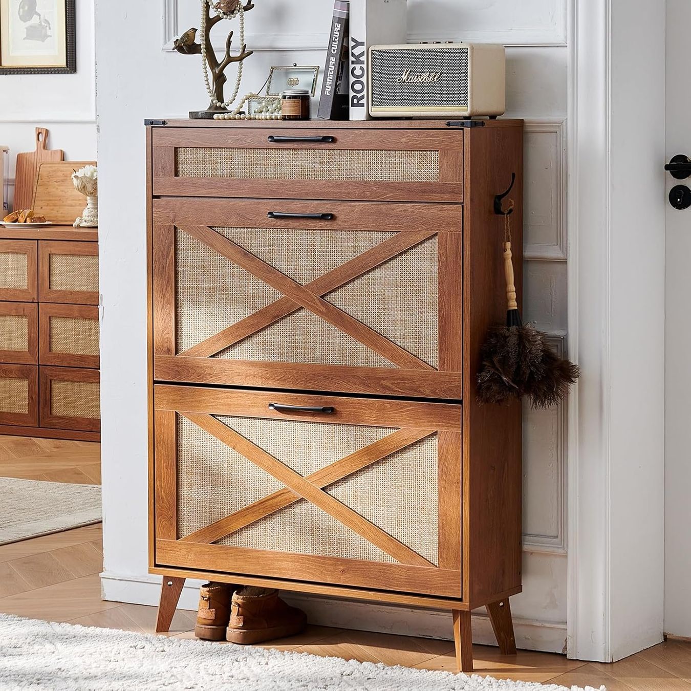 Armadi: Schuhschrank, Boho-Chic – Nuovo (secondo la descrizione) da Pieterlen venduto da Plasticbox 1