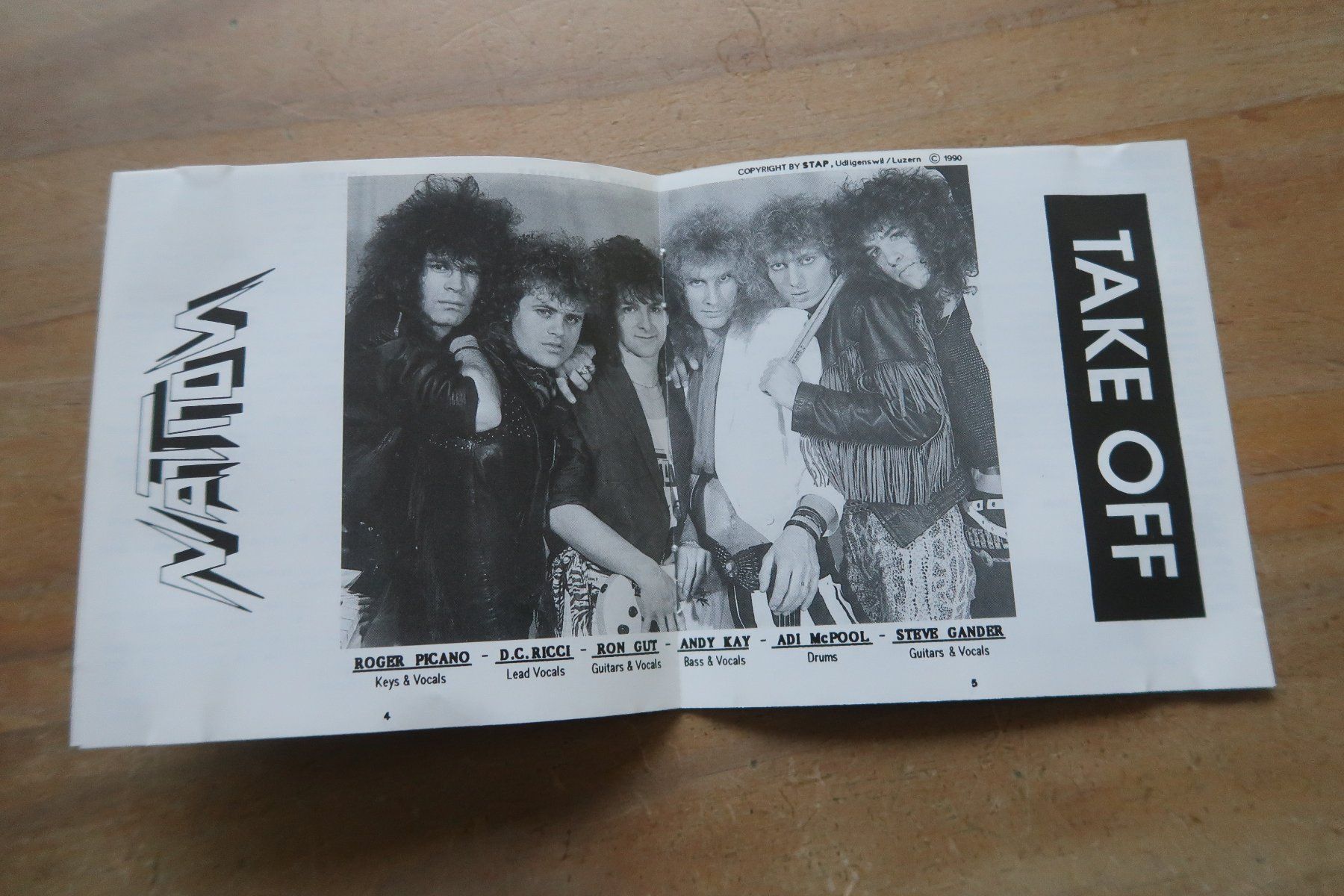 CDs: NATION - TAKE OFF - SWISS MELODIC ROCK AOR - CD – D'occasion à Basel par Patiscat 4