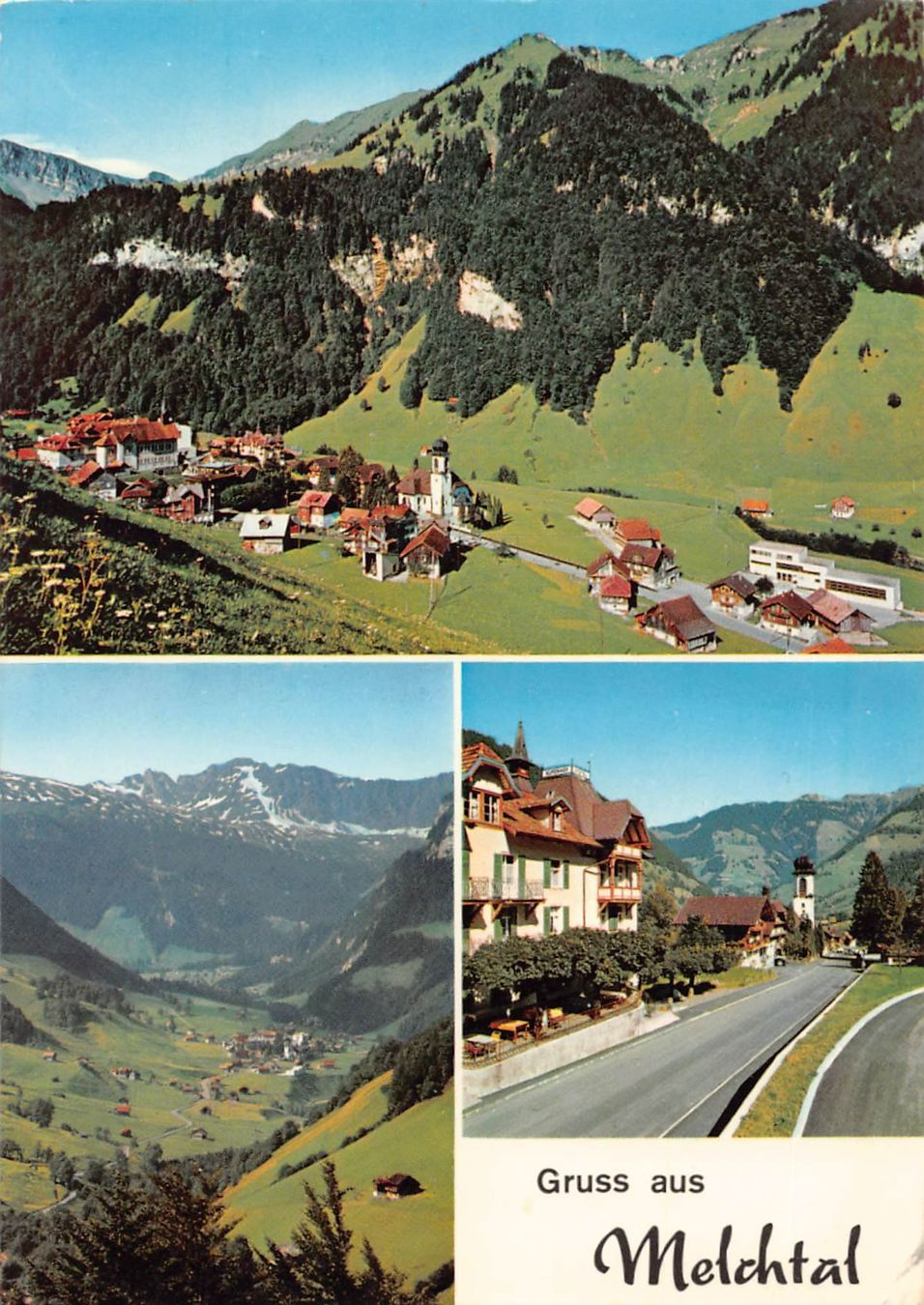 Ansichtskarten: 3x schöne, alte Ansichtskarten: Melchtal Obwalden – Gebraucht aus Winterthur von SchatzchischtliWinti 4