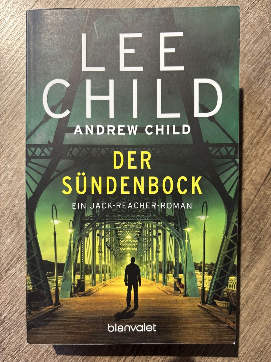 Libri: Lee Child - Der Sündenbock, Jack Reacher – Usato da Kappel SO venduto da Fabruzzi