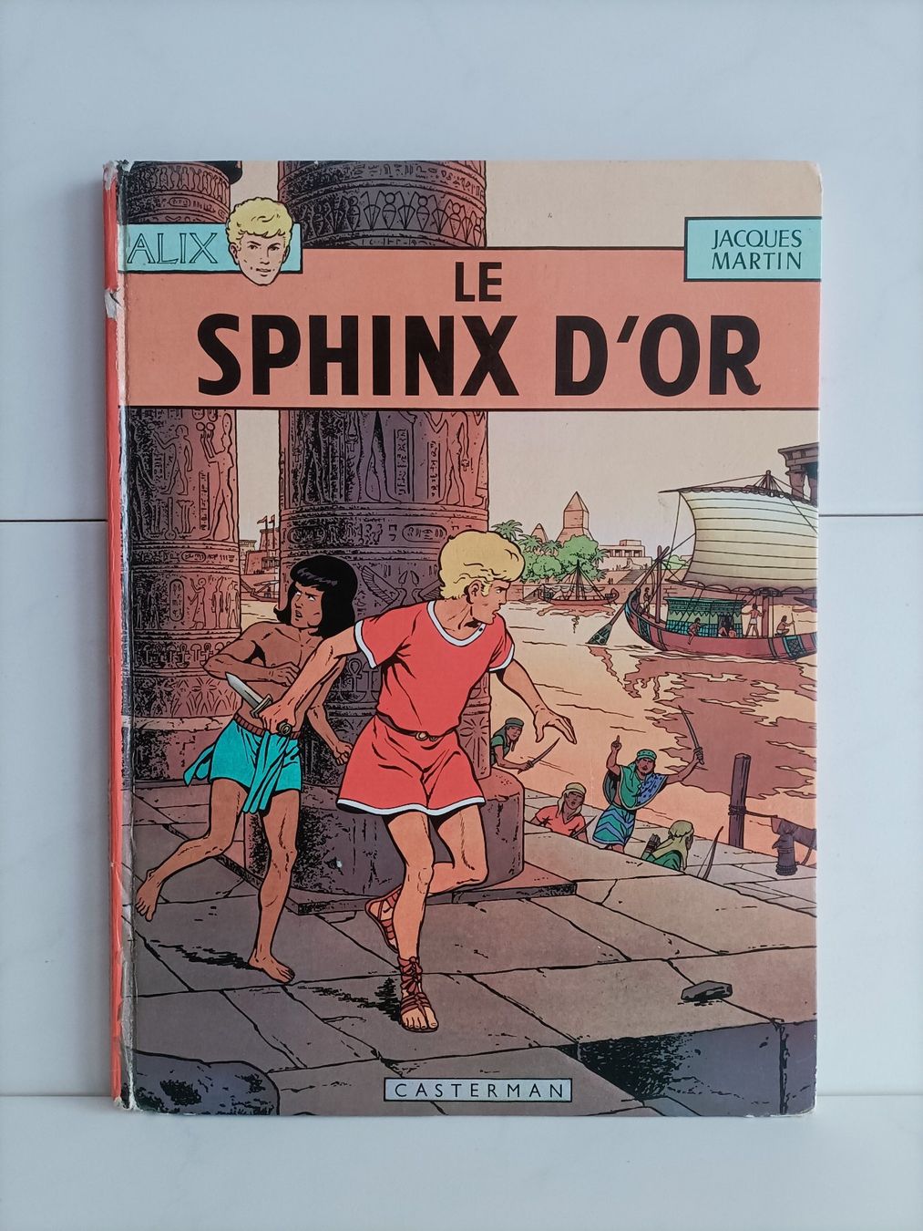 Fumetti: BD Alix -2- Le Sphinx d'or / Jacques Martin / Casterman 1971 – Usato da crans montana venduto da AB3963