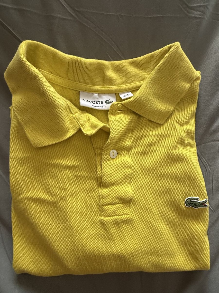 Lacoste Polo-Shirts: Polo Lacoste Jaune, Taille 3XL – Gebraucht aus Monthey von Joseph-29 2