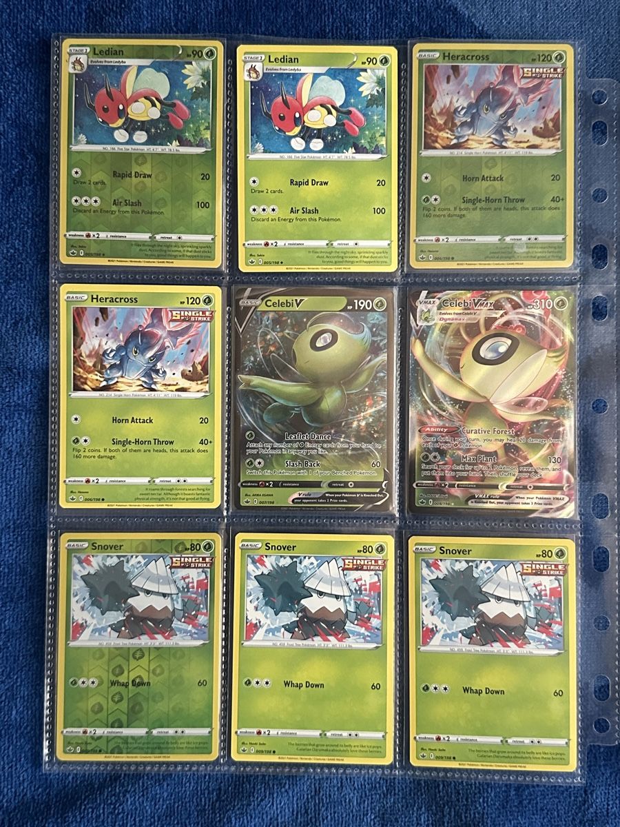 Pokémon Carte collezionabili: CHILLING REIGN POKEMON BASE SET ENGLISH – Nuovo (secondo la descrizione) da Binz venduto da Cediboy 2