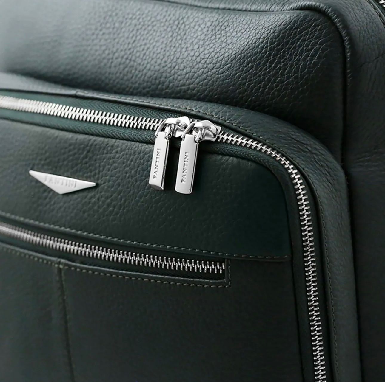 Zaini: Lederrucksäcke Fortuna - Farbe: Grün – Nuovo e nell'imballaggio originale da Wittenbach venduto da WWW.DRILUBAGS.CH 1
