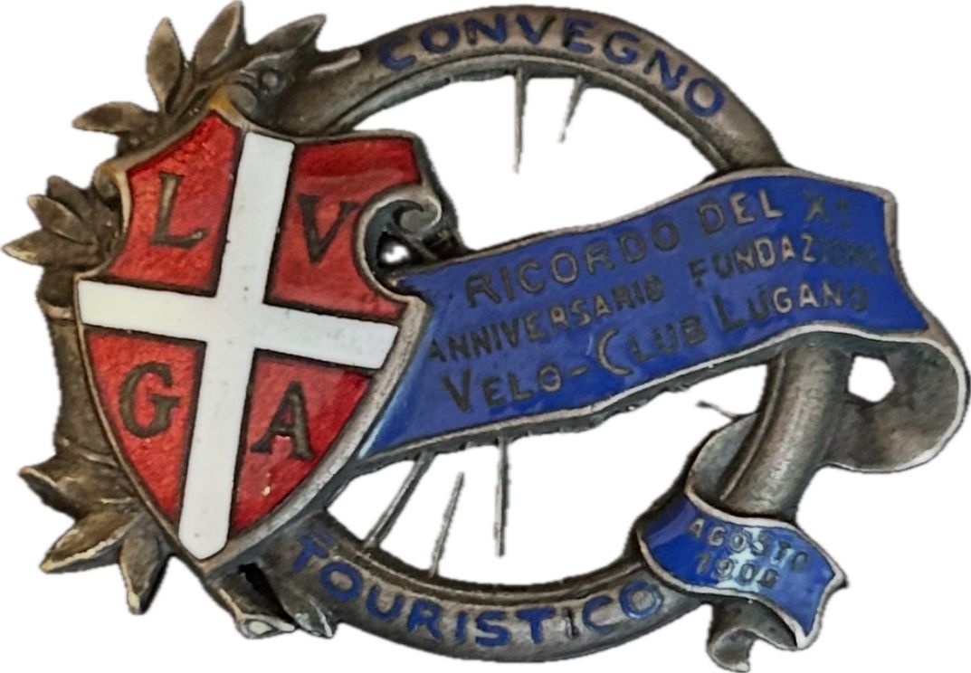 Medaglie: Abzeichen, Velo Club Lugano 1900 – Usato da Breganzona venduto da Milesbo