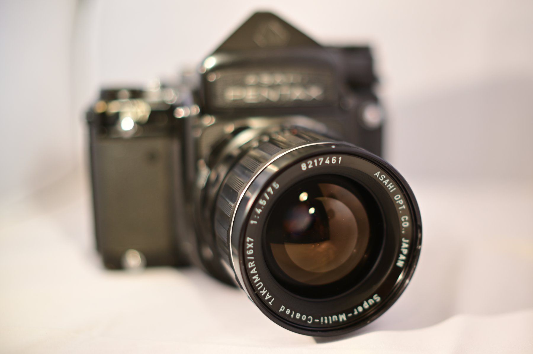 Asahi Appareil photo: Asahi Pentax 6x7 + 2 Objektive – D'occasion à Uster par Stoessda 1