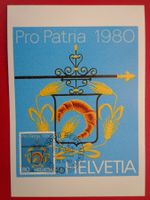 Maximumkarte MK 29.5.1980 PRO PATRIA PP  Nr.24