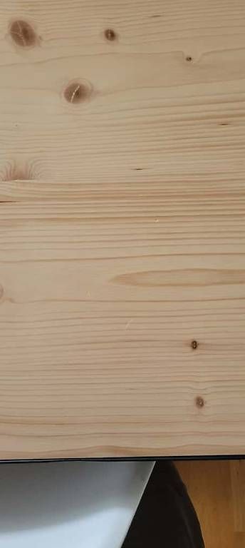 Tische: Esstisch Holz & Metall – Gebraucht aus Kleinandelfingen von Minimalismus 4