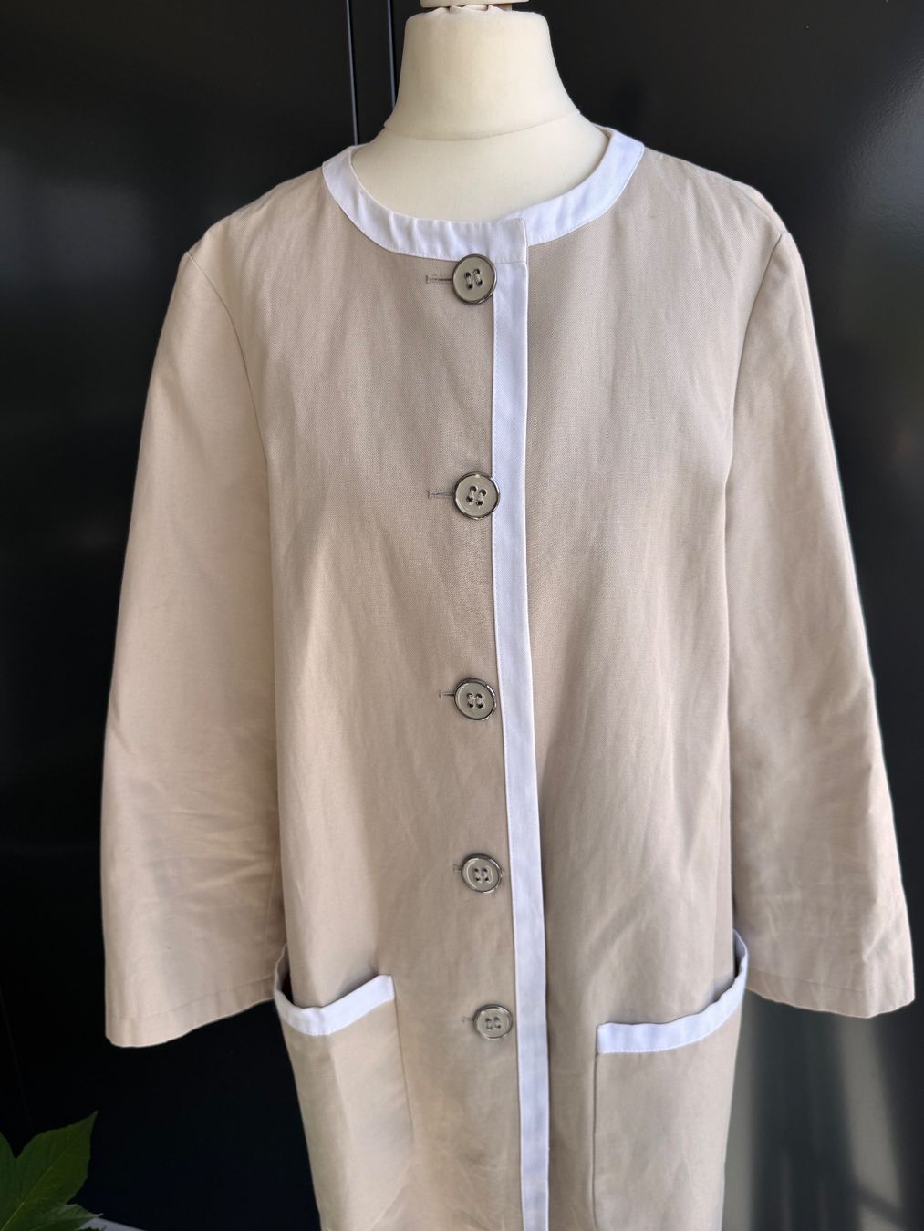 Cappotti: Toller Overcoat Mantel Beige Gr. 44 Max & Co. – Usato da Rothrist venduto da Fondgruebe 1