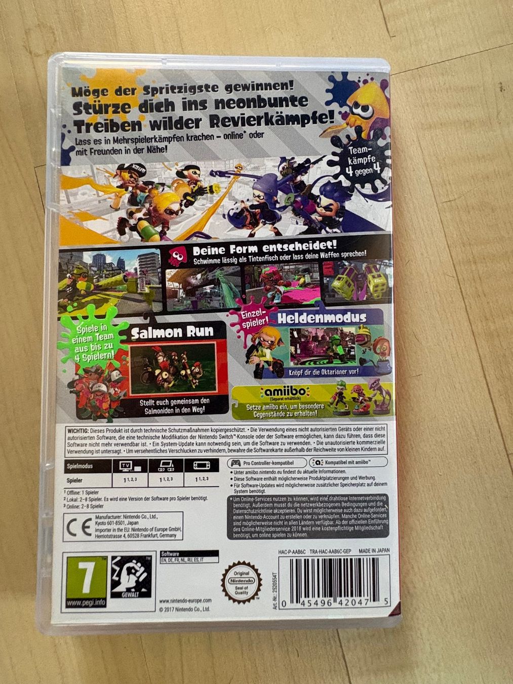 Nintendo Spiele: Splatoon 2 für Nintendo Switch – Gebraucht aus Zofingen von deadepona 1