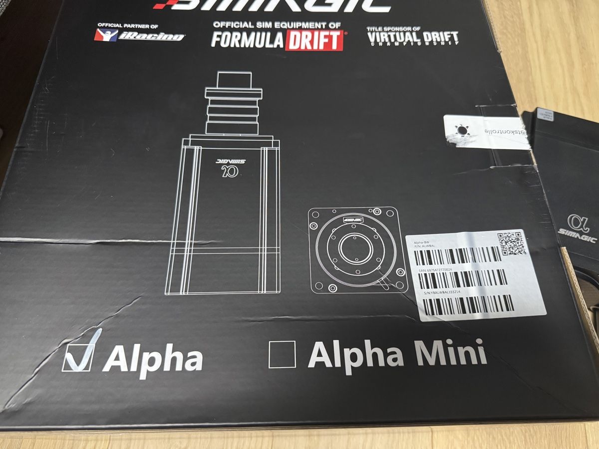 Simagic Controller: Simagic Alpha 15Nm Wheelbase, Simracing Top Zustand – Gebraucht aus Winterthur von rz87 2