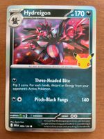 Pokemon Hydreigon Holo 30 Jahre (Versand gratis)