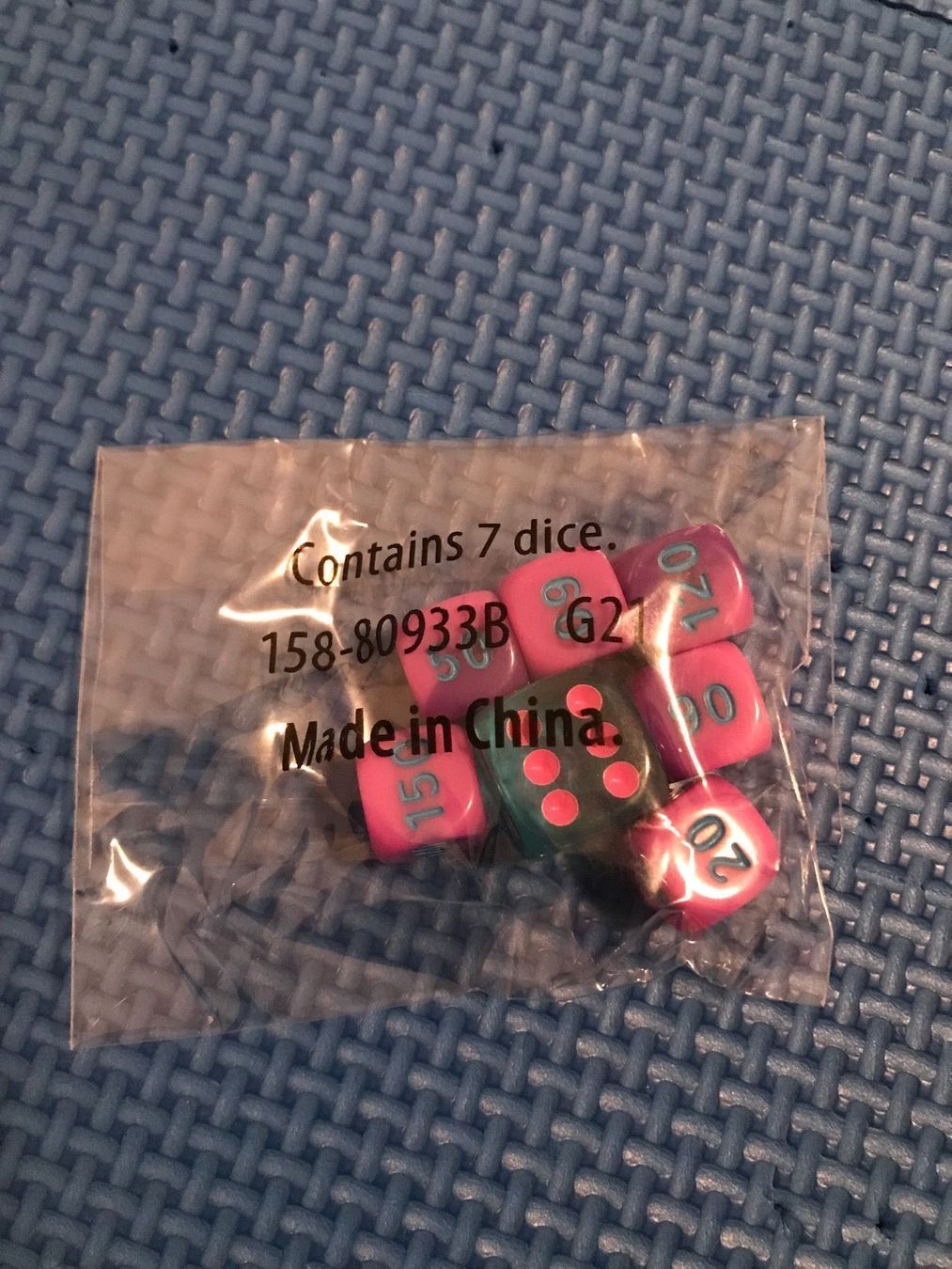 Spiele: Pokémon Würfel / Dice 7 Stück – Neu (gemäss Beschreibung) aus Gossau SG von schlitzerdemon 1