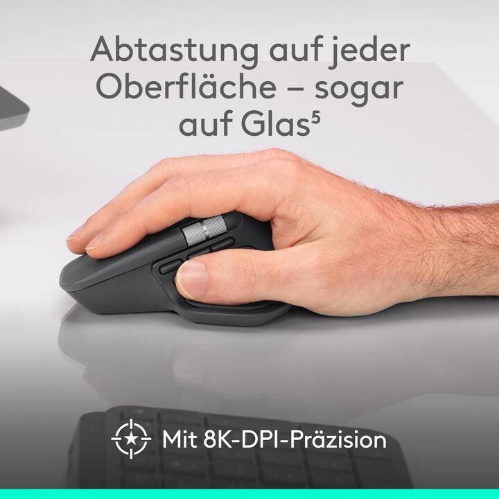 Logitech Maus: LOGITECH MX Master 4 Bluetooth Maus (Kabellos, Graphit) – Gebraucht aus Baden von Denn1s 3