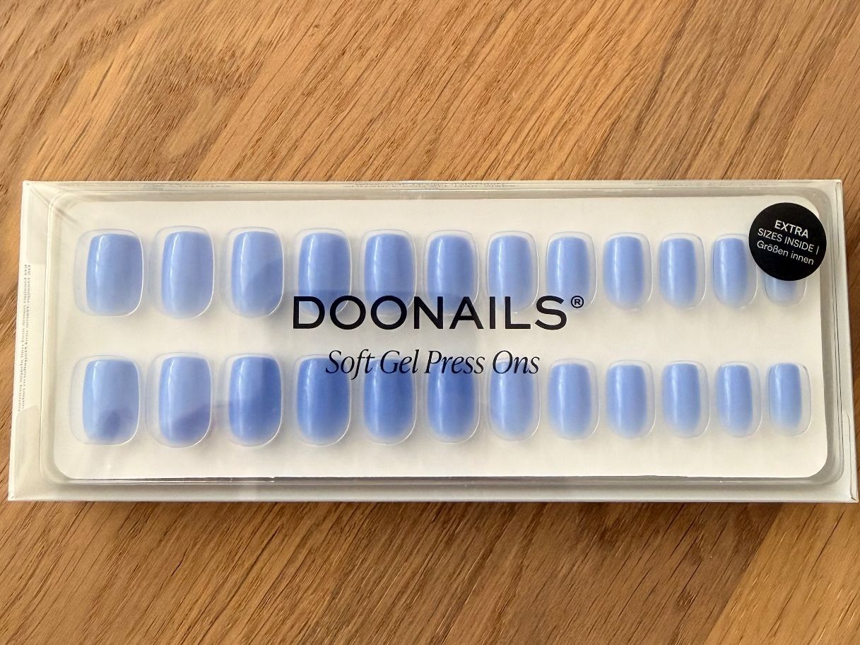 Unghie finte: DOONAILS Soft Gel Press Ons, Paradise, Short Square – Nuovo e nell'imballaggio originale da Zollikofen venduto da S.Hontas