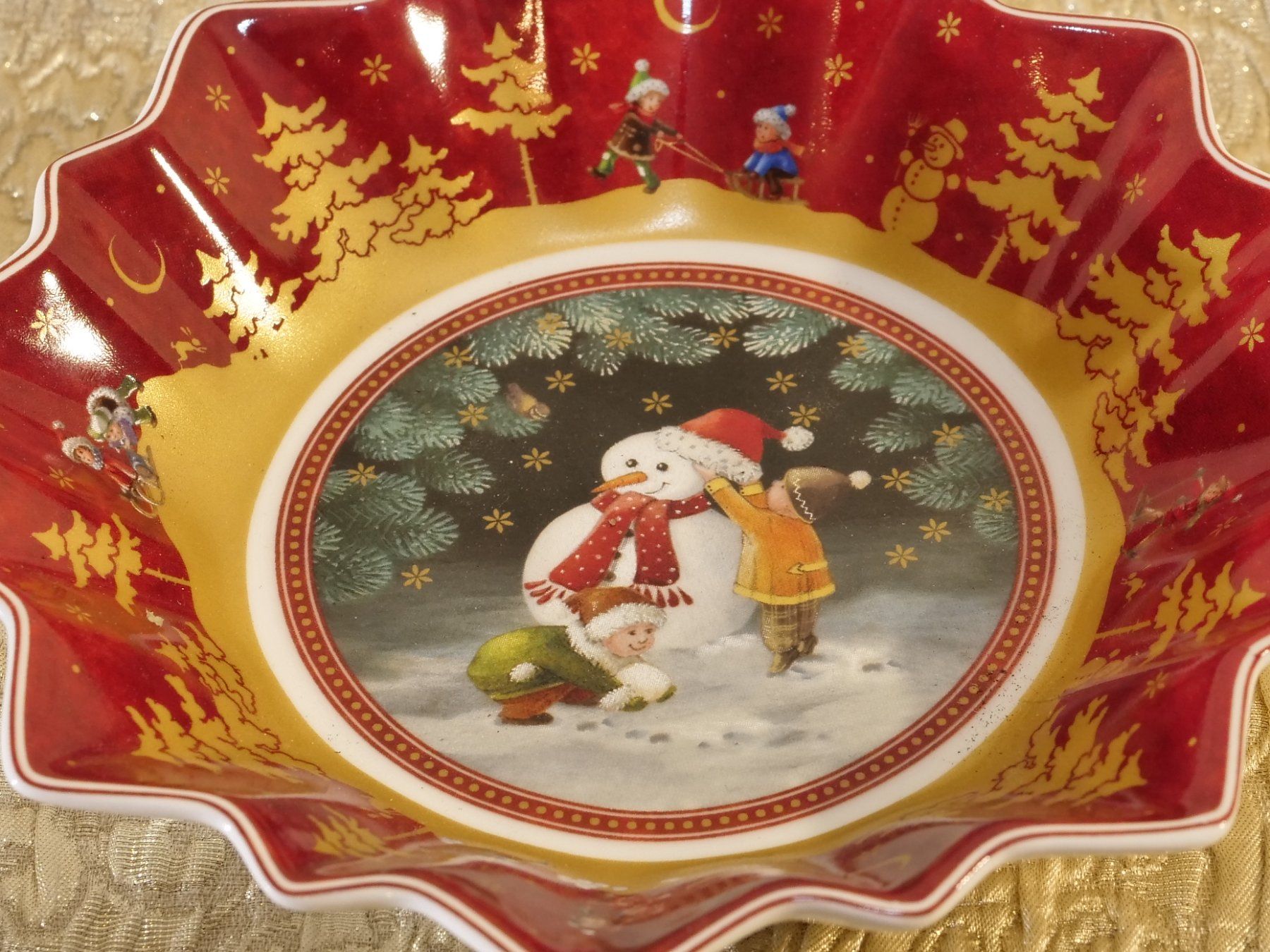Villeroy & Boch Sonstige Dekorationen & Accessoires: Villeroy & Boch Schale Weihnachten – Gebraucht aus Lustmühle von  4