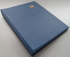 1945-56, 20 "Paul Meier" Briefe mit Viererblöcken im Album