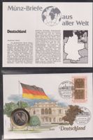 Numisbrief "Deutschland" mit 5-DM-Münze 1990