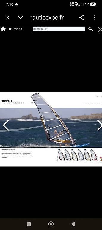 Surf: Windsurf gastral race slalom gtx – Usato da Montreux venduto da rao_r66l