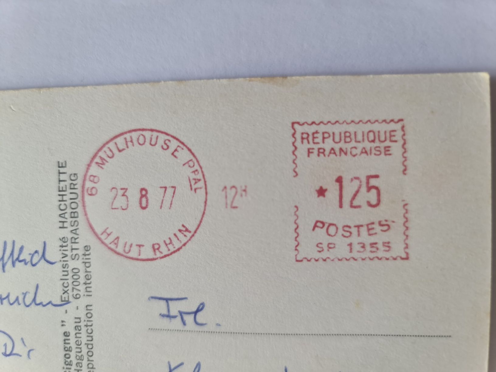 Ansichtskarten: Ansichtskarte Mulhouse 1977 334 – Gebraucht aus Dintikon von Vexi 1