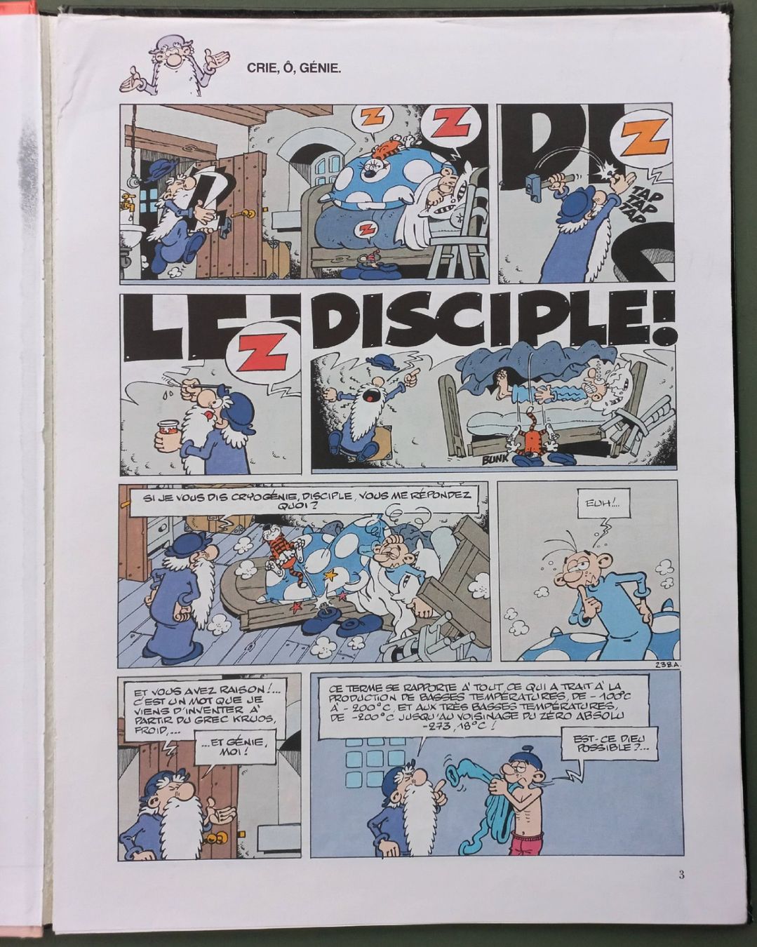 Fumetti: BD Comic - Léonard 15 - Crie, ô, Génie – Usato da Niederuzwil venduto da lubimaja 1