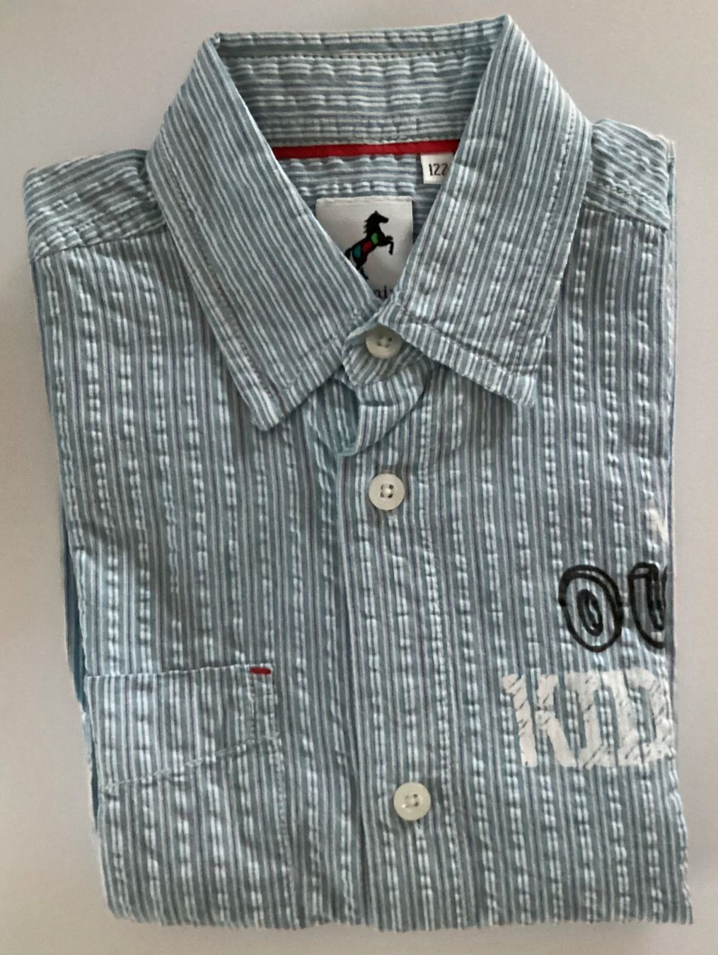 Manor Camicie, T-shirt & Polo: Hemd langarm Gr. 122 – Usato da Wagen venduto da papai1