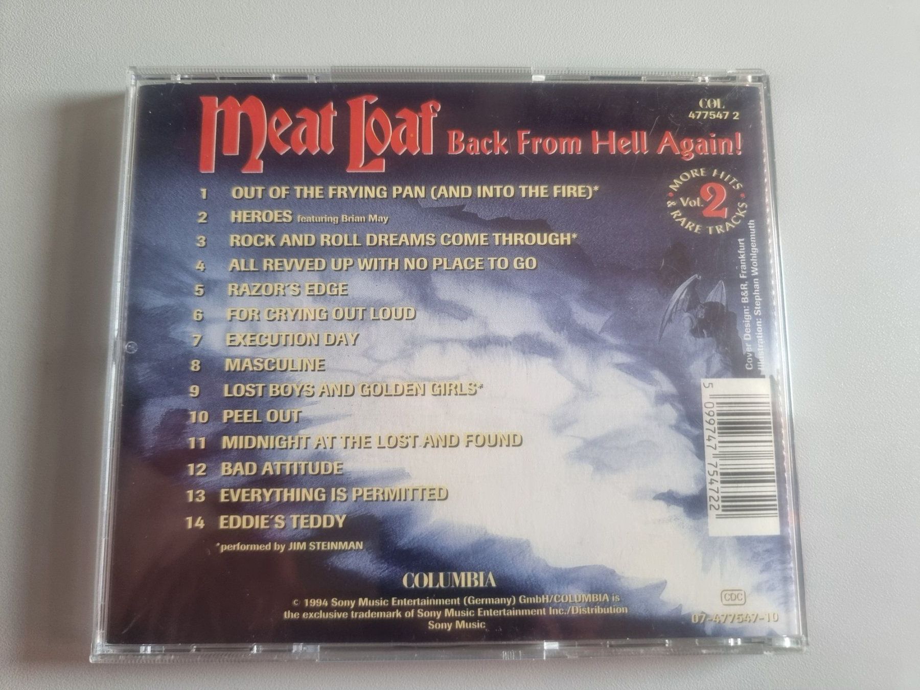 CDs: CD Meat Loaf - Back From Hell Again! The Very Best Of! – Gebraucht aus Schaffhausen von Kellerrassel 1