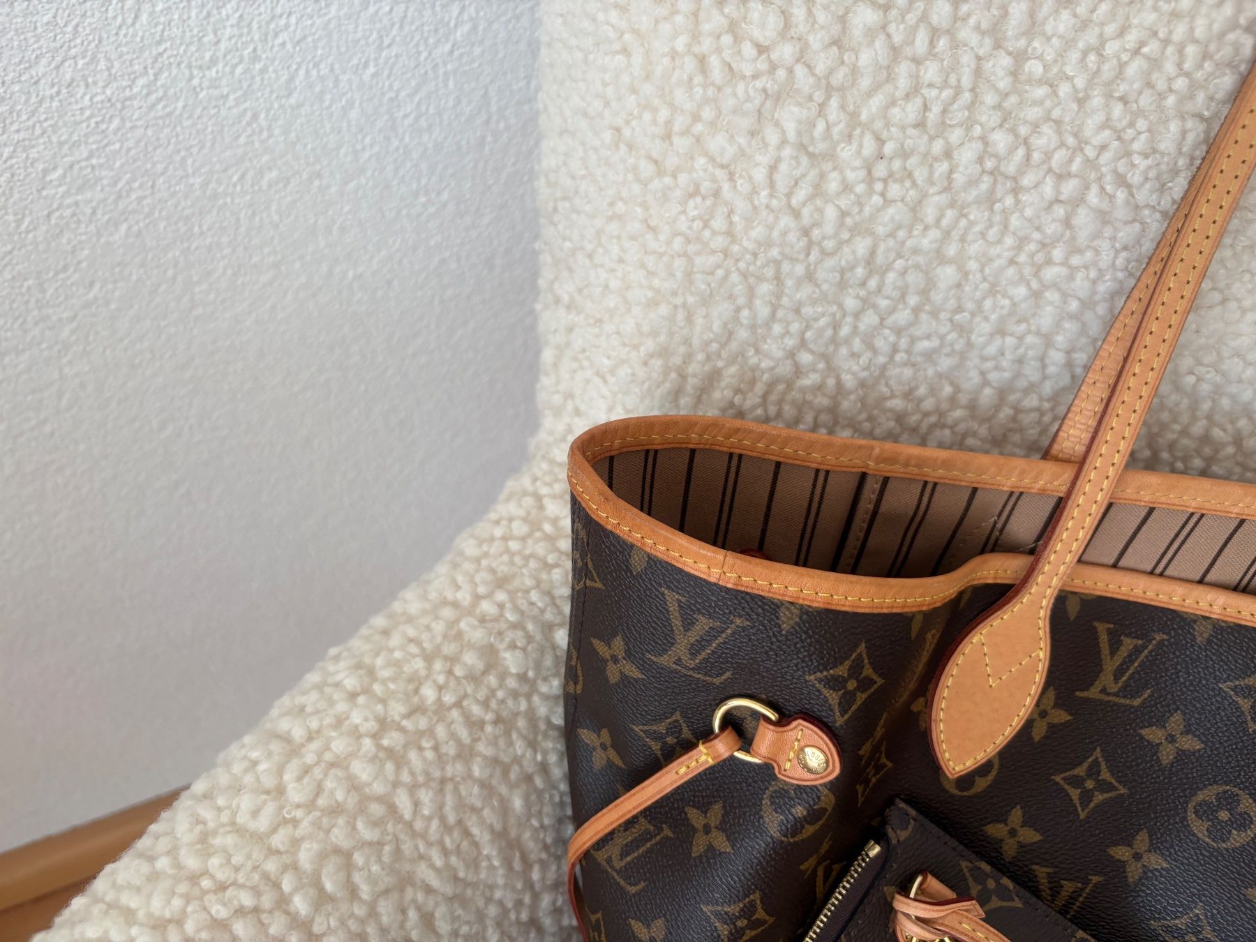 Louis Vuitton Borse da donna: Louis Vuitton Tasche Neverfull MM Monogram mit Organizer – Usato da Biel-Bienne venduto da Roserosse13 8