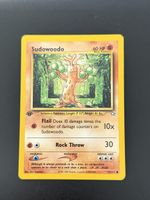 Pokemon Mogelbaum 1.Edition Sudowoodo English