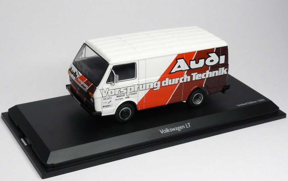 DECALS 1/18 VOLKSWAGEN VW LT35  AUDI VORSPRUNG DURCH TECHNIK