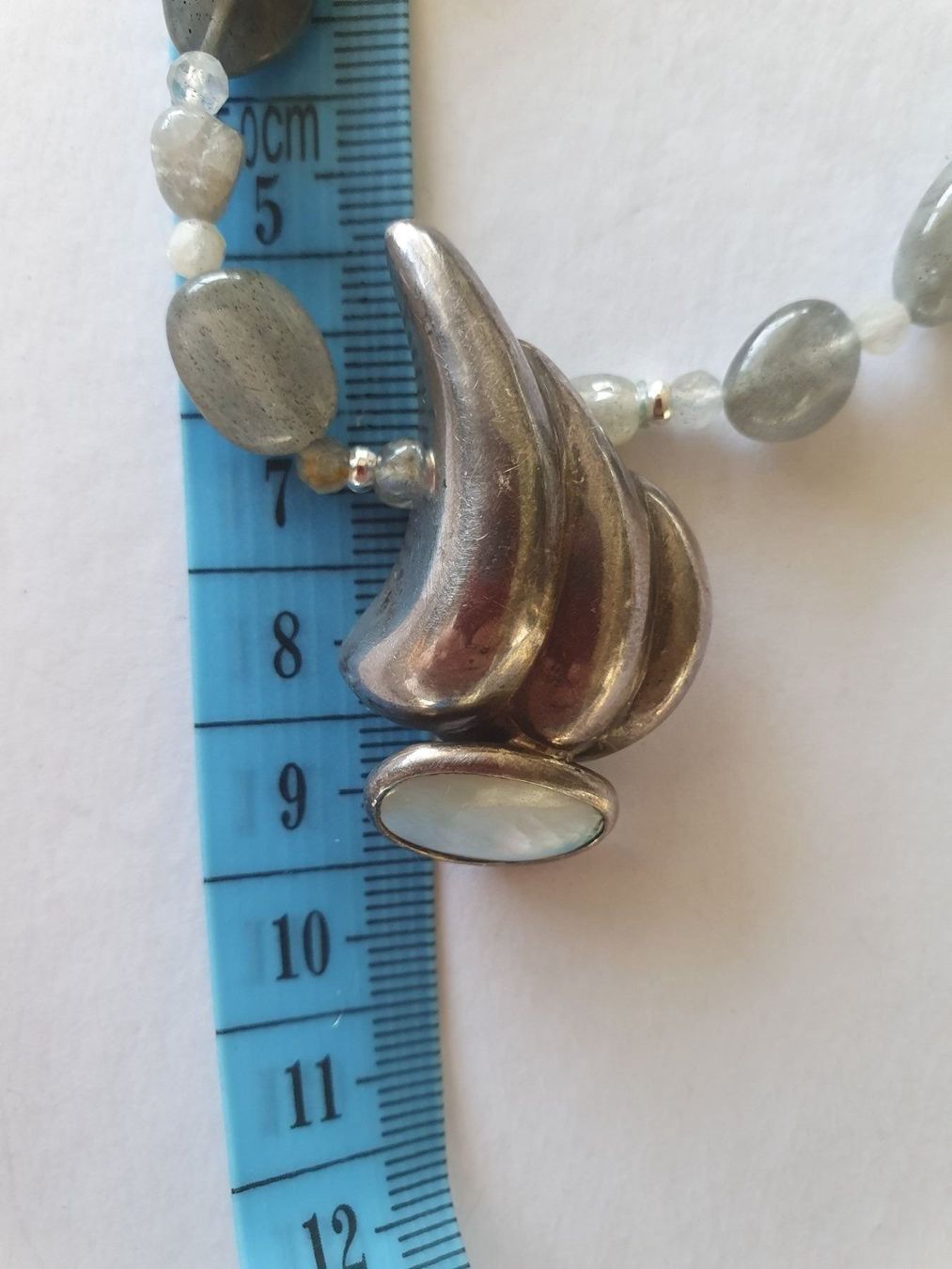 Catenine: Elegant Kette.Labradorit und Silber – Nuovo (secondo la descrizione) da Benglen venduto da Meercat3 7