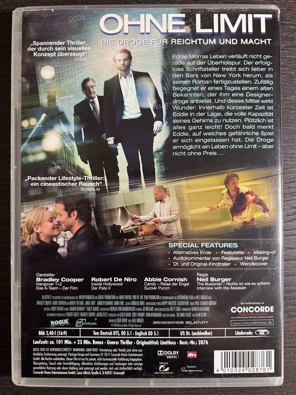 Tutti i DVDs: Ohne Limit – Usato da Zürich venduto da FilmFreunde 1