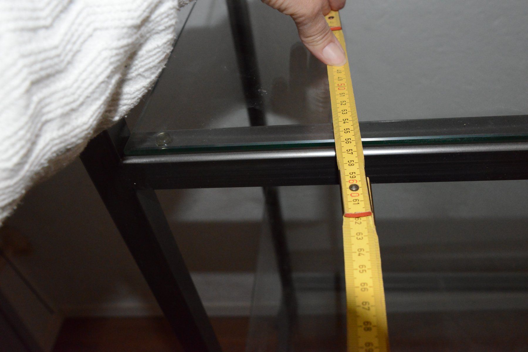 Scaffali: Modernes Glasregal auf Rollen – Usato da Winkel venduto da hei_m69t 4