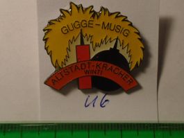 1 Gugge-Musig Pin Altstadt-Kracher Winterthur Fasnacht (U6)