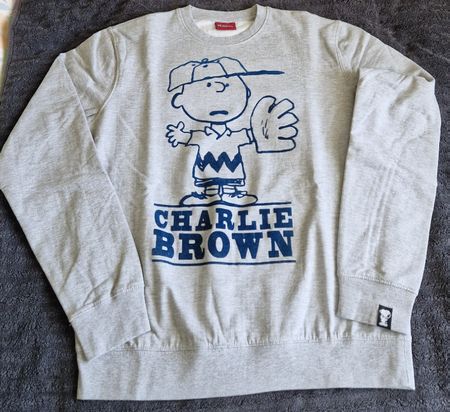 Charlie Brown Peanuts Pullover, Gr. L, Top Zustand!