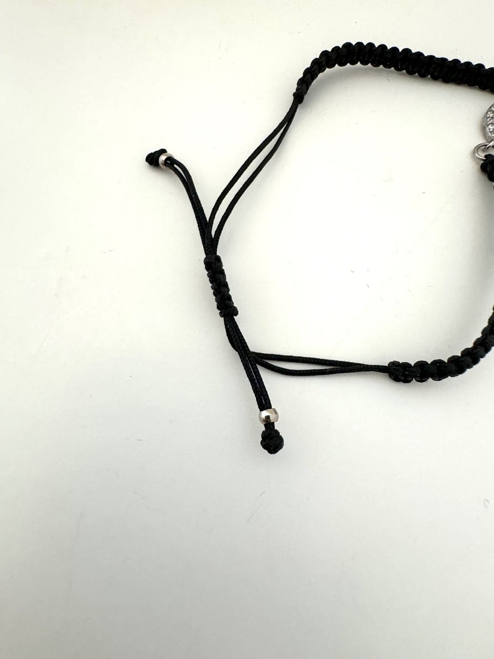Bracciali & Braccialetti: Infinity Makramee Armband Sterling Silber, Handmade Schwarz – Nuovo (secondo la descrizione) da Goldach venduto da byBigo 2
