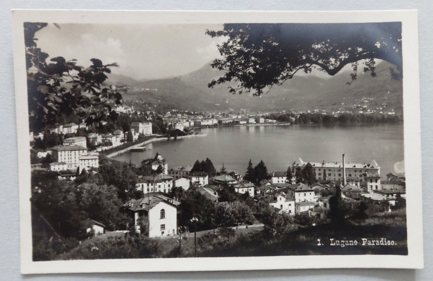 Cartoline postali: Lugano Paradiso – Usato da Fétigny venduto da Billy2miny