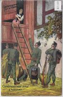 Armee Suisse Humor - Cantonnement pour 4 hommes - für 4 Mann