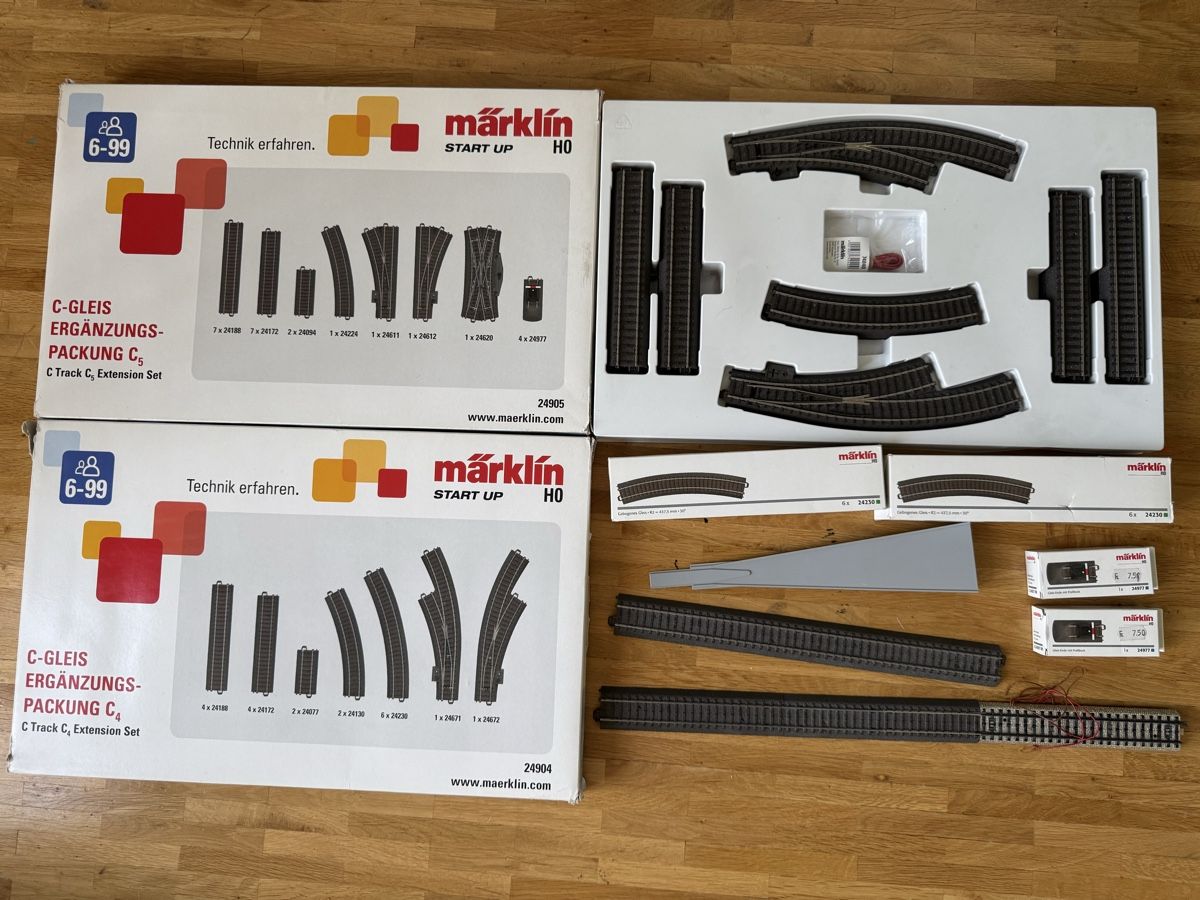 Märklin Trains électriques: Märklin C Gleis Konvolut – D'occasion à Zürich par Maxim0357