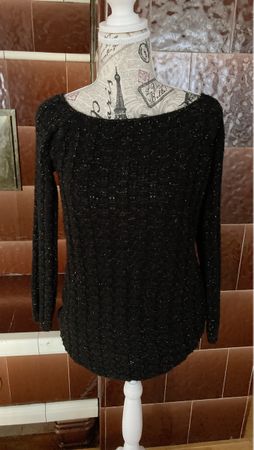 Pulli mit glitzer Efekt🖤Gr.M nr.1