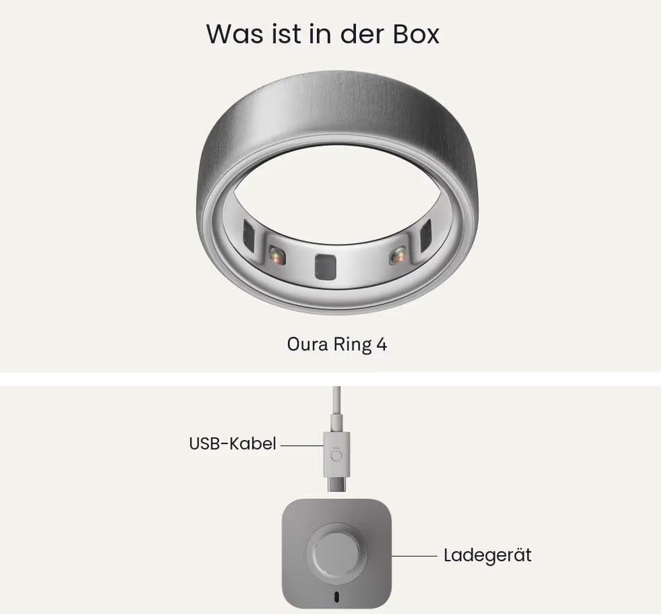 Oura Ringe: Oura Ring 4 Brushed Silver Groesse 11 Smart Ring – Gebraucht aus Küssnacht am Rigi von Thomi7 1