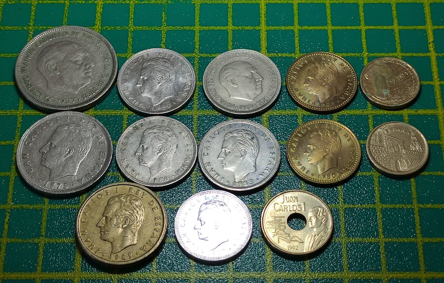 Toutes les monnaies: Münzsammlung aus Spanien – D'occasion à Baar par Maxlee75 1