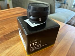 Bague d'adaptation Nikon FTZ II – comme neuve, avec boîte