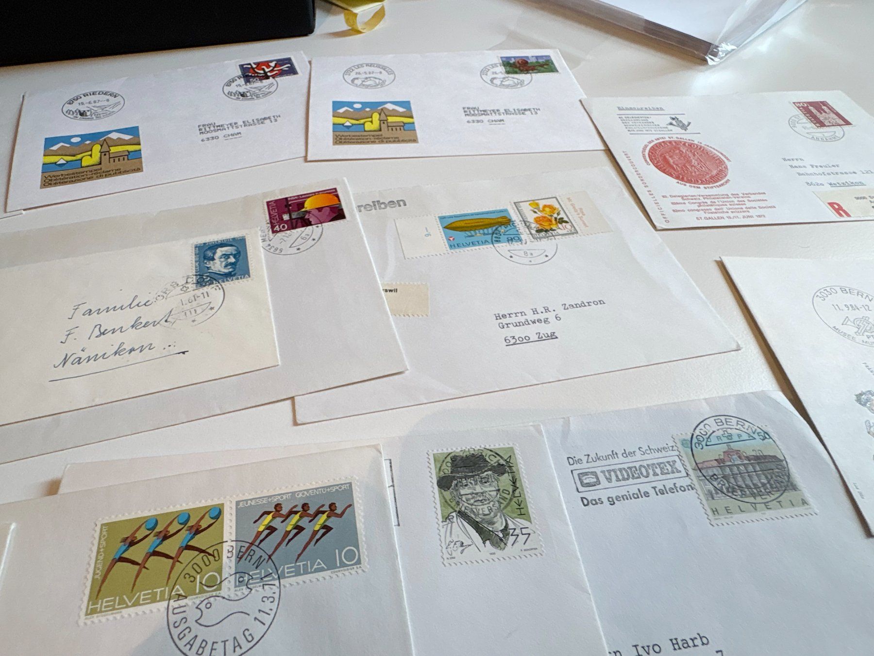 Tutti i francobolli: FDC HELVETIA LOT – Usato da Riva san vitale venduto da abd_p86k 2