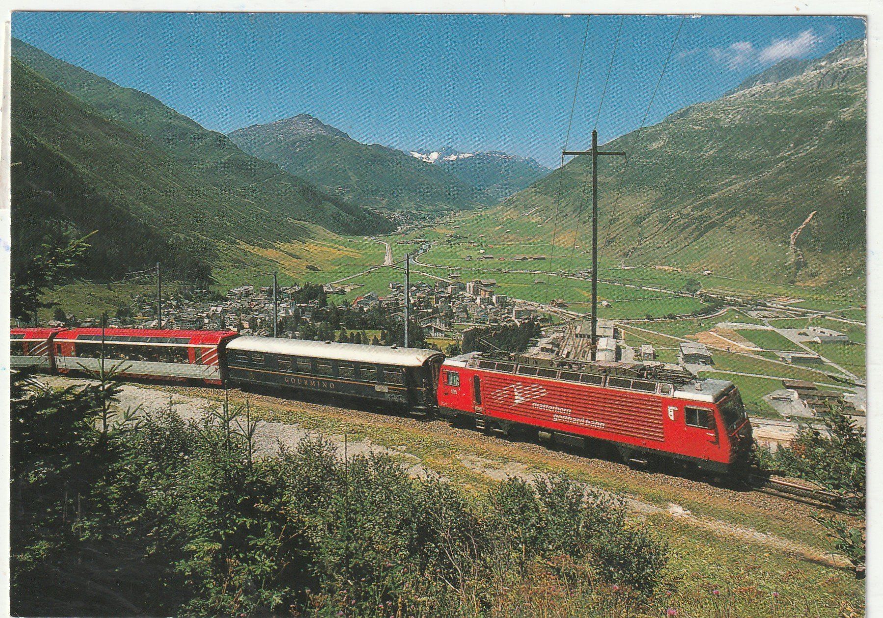 Ansichtskarten: 3 Karten Andermatt – Gebraucht aus Lumbrein von made02
